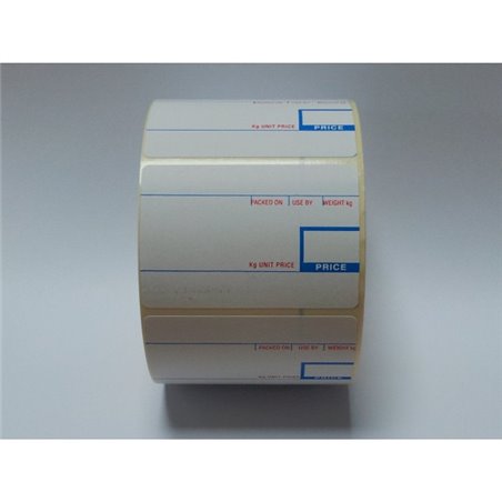 58mm x 40mm CAS Thermal Scale Labels (10 Rolls / 7,500 Labels)